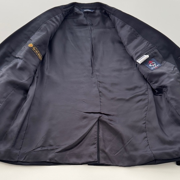 Brooks Brothers Fleece, Boys, Sz 14, 100% Wool, Navy Blazer, w/ Gold Buttons - Picture 6 of 11